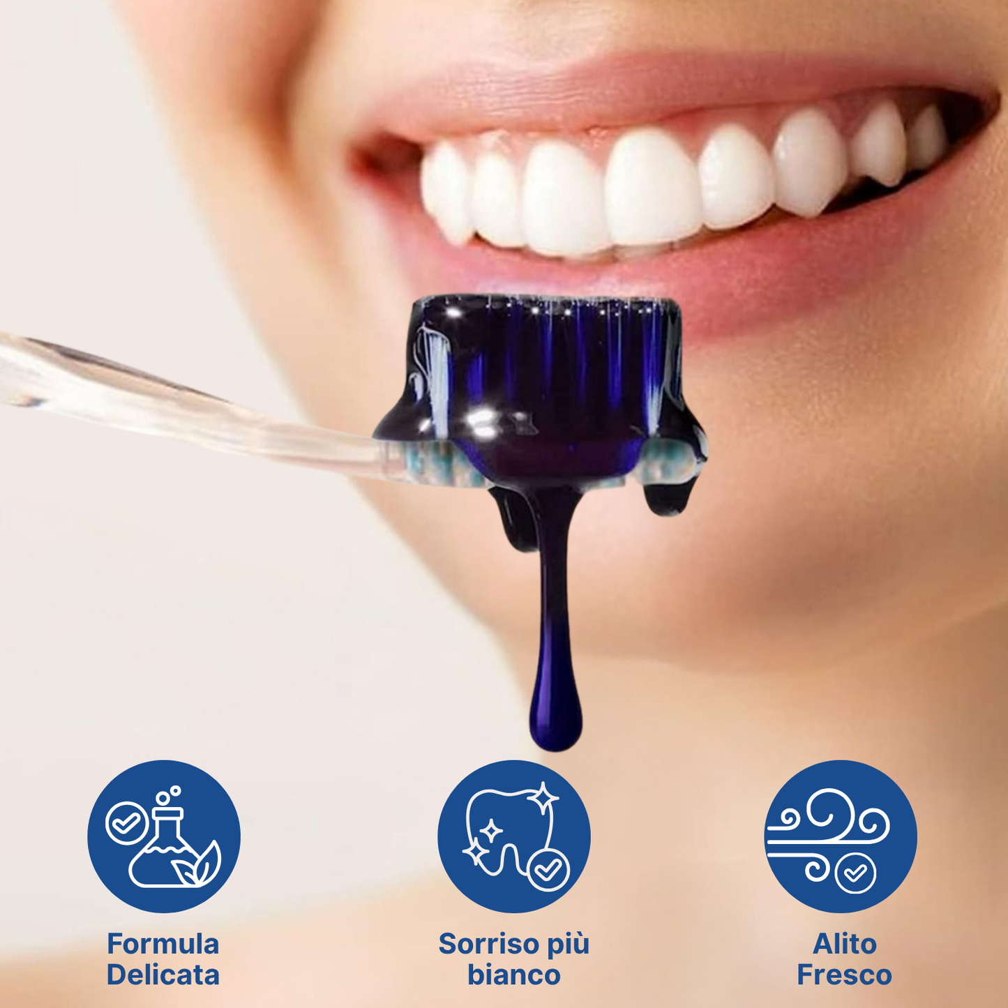 Dentifricio Viola Sbiancante